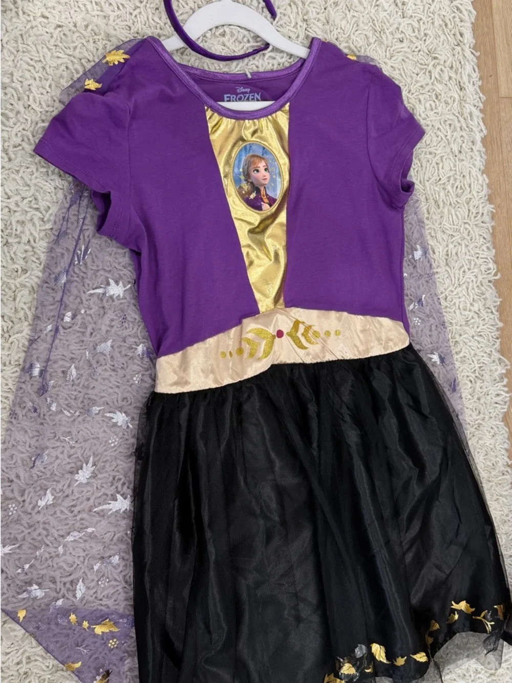 3 Disney dresses -Frozen Elsa, Frozen Anna, Bell - Picture 5 of 9